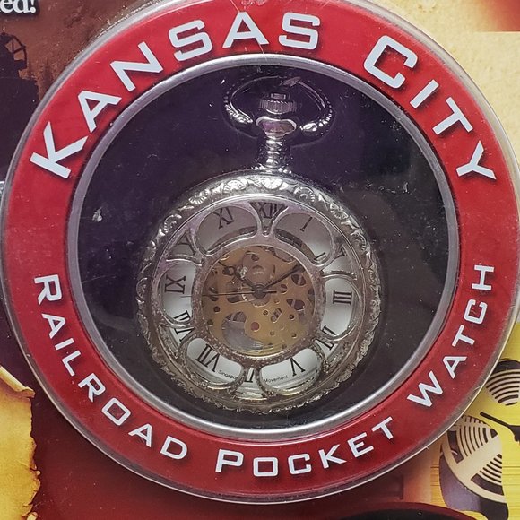 Kansas City Railroad Pocket Watch - Picture 5 of 8